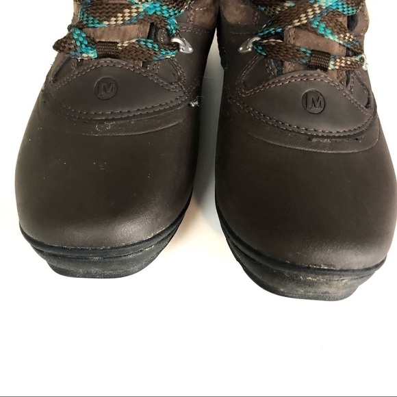 Merrell Women Winterbelle Peak Snow Insulated Waterproof Lace Up Boots Sz 7 - Picture 3 of 9